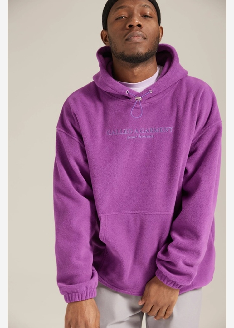 Wrap hoodie, яркий фиолет, мужской