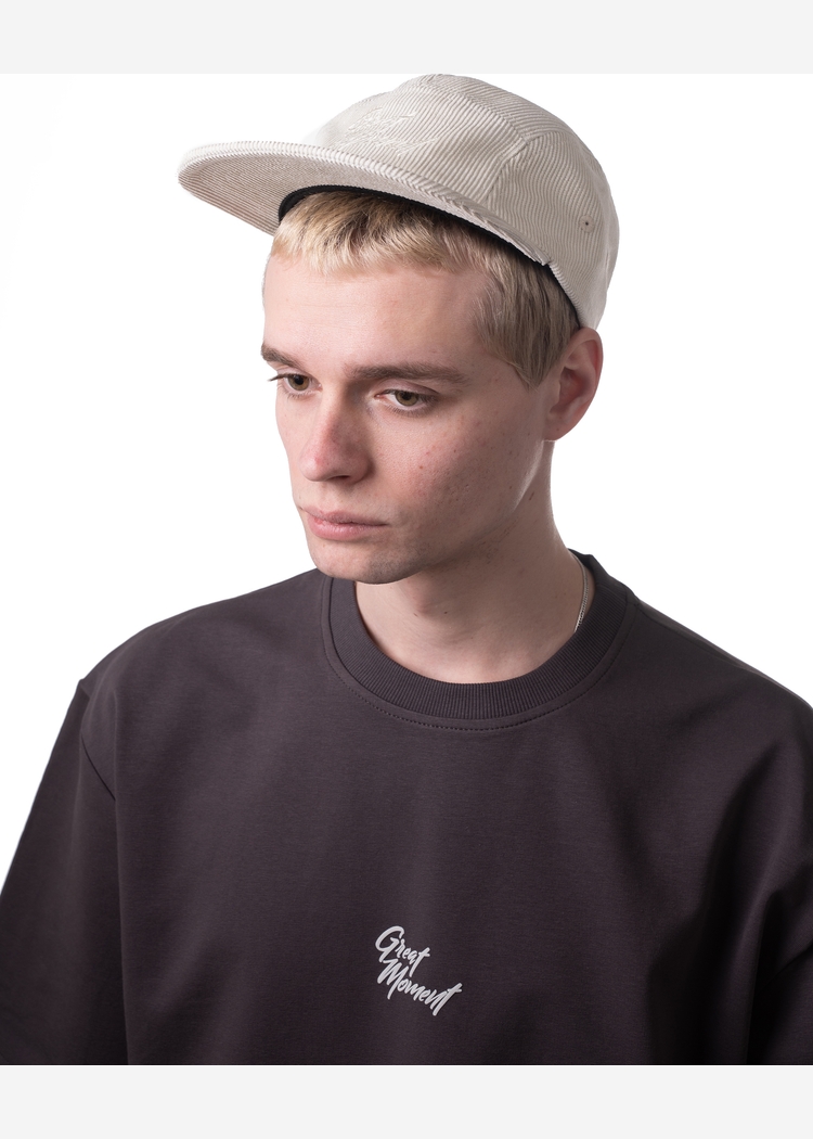 Кепка Moment (5panel) cream