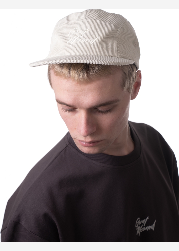 Кепка Moment (5panel) cream