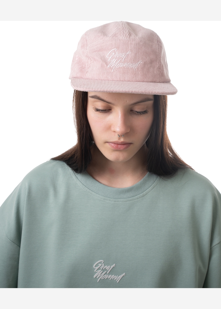 Кепка Moment (5panel) rose