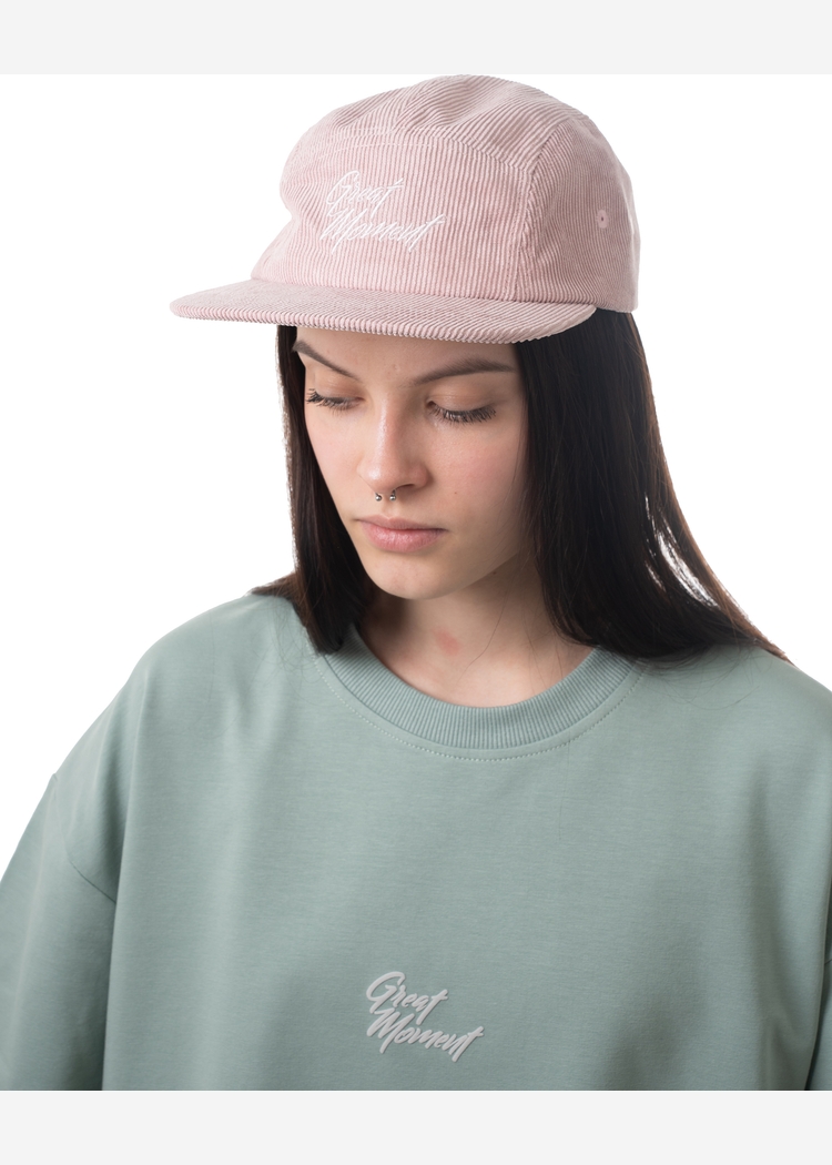 Кепка Moment (5panel) rose