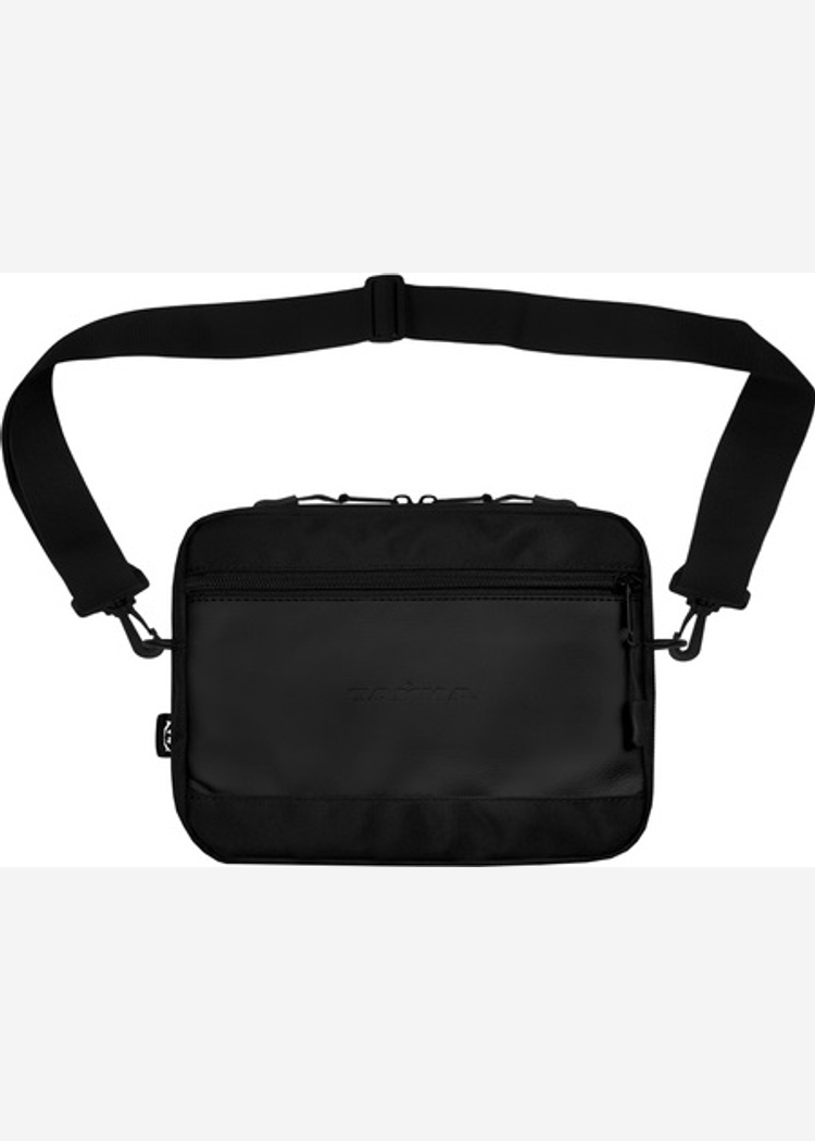 Сумка через плечо ТАЙНА L POST Тиснение черный