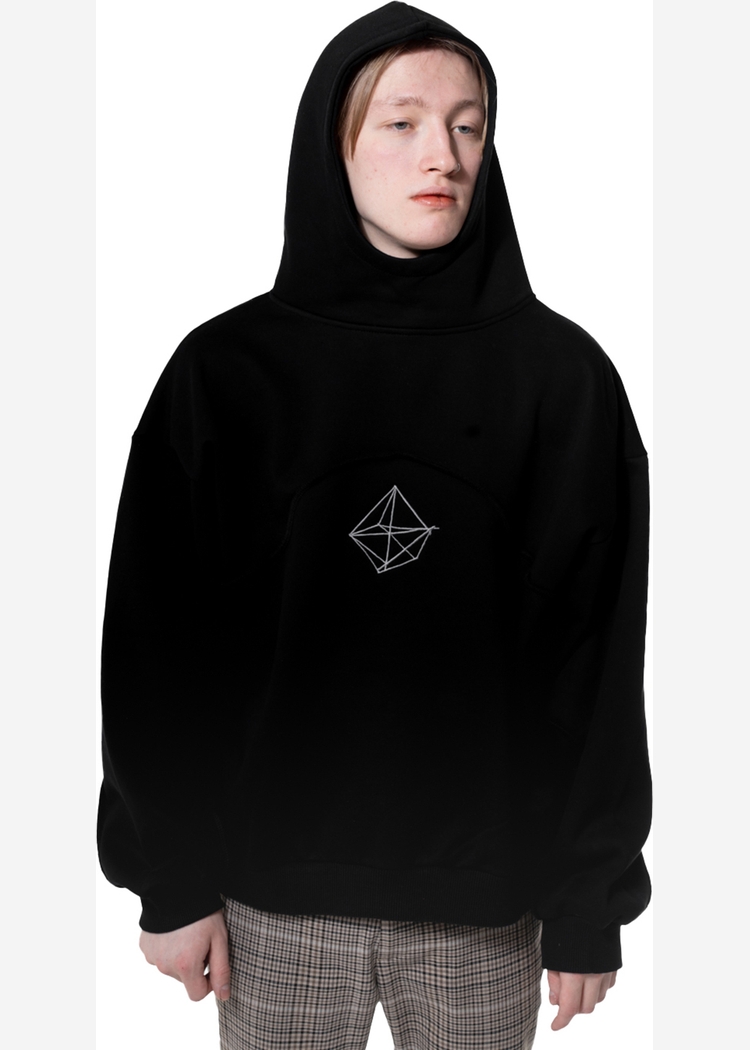 Толстовка с кап./вышивка Кристалл blk man OS