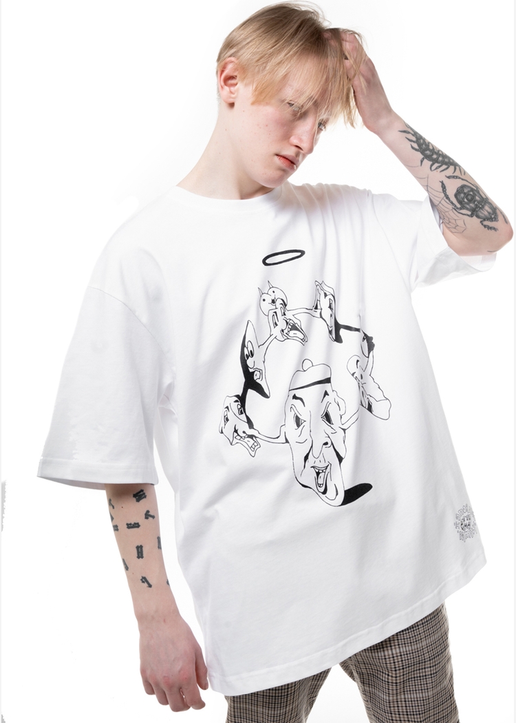 Футболка Круг друзей wht man