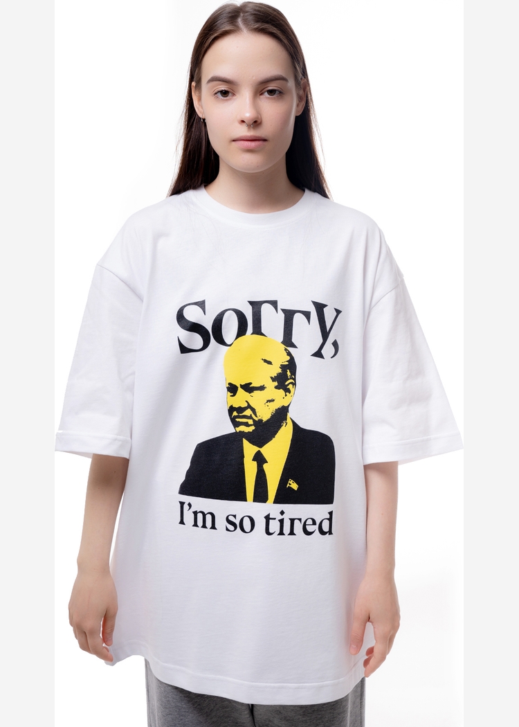 Футболка Sorry 240 wht man