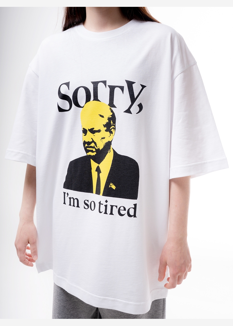 Футболка Sorry 240 wht man