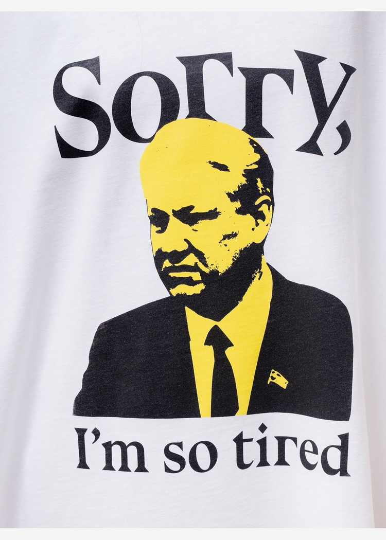 Футболка Sorry 240 wht man