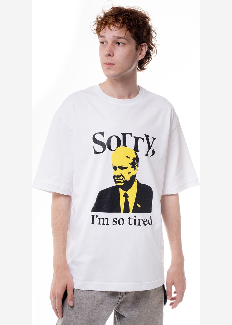 Футболка Sorry 240 wht man
