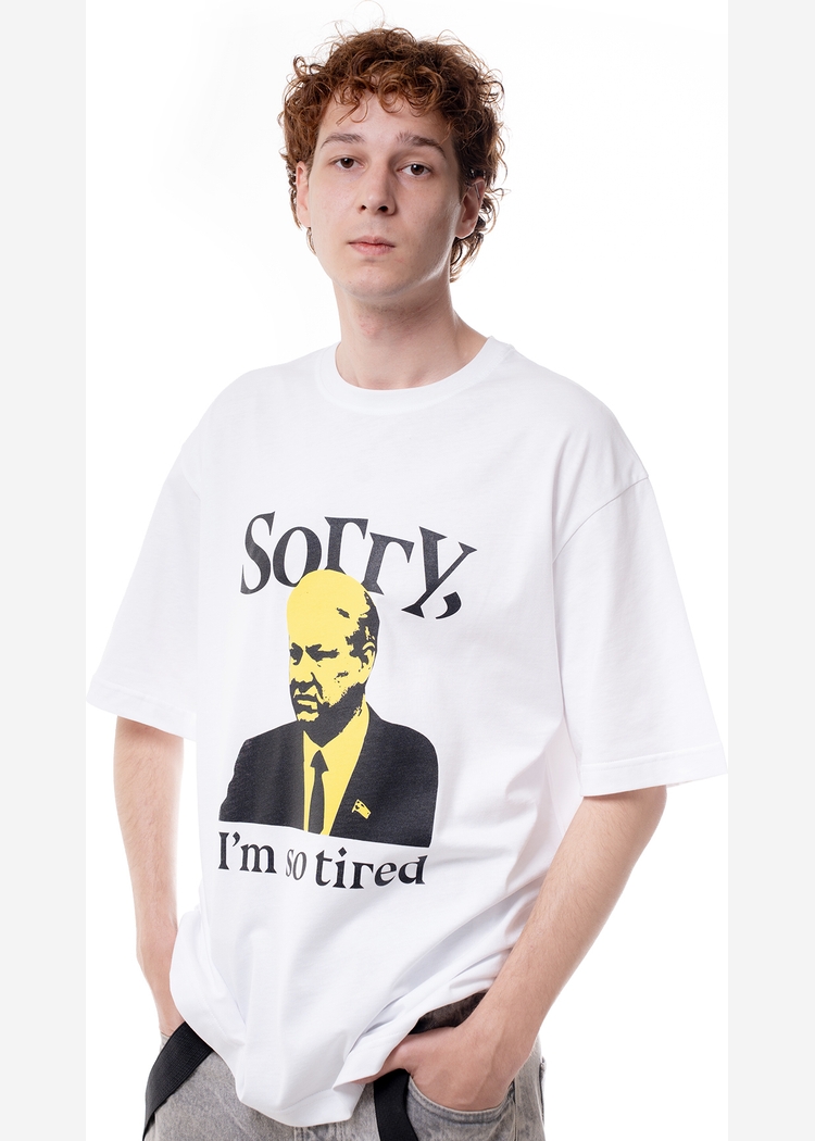 Футболка Sorry 240 wht man