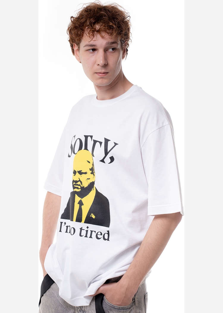 Футболка Sorry 240 wht man