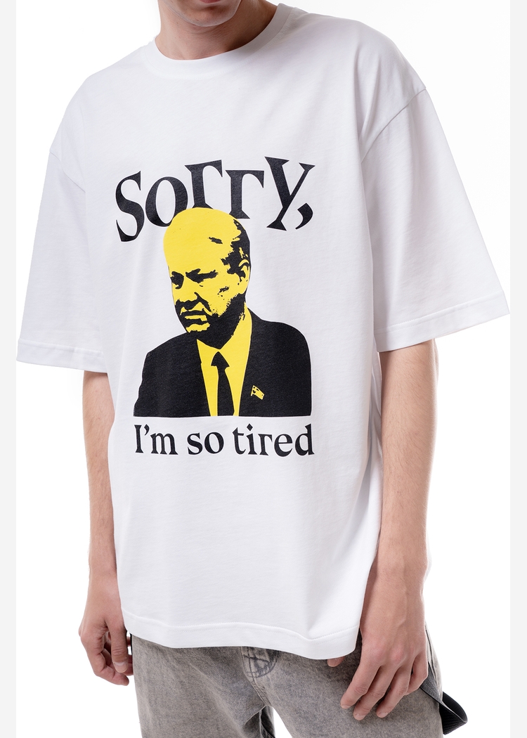 Футболка Sorry 240 wht man