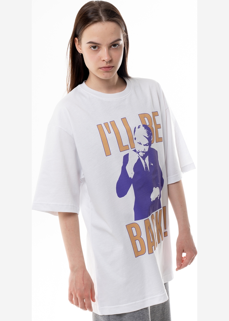 Футболка Ельцин Back 240 белая