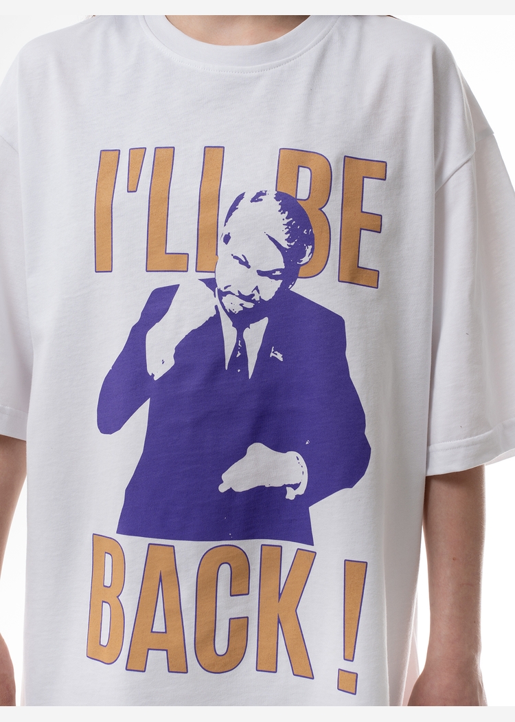 Футболка Ельцин Back 240 белая