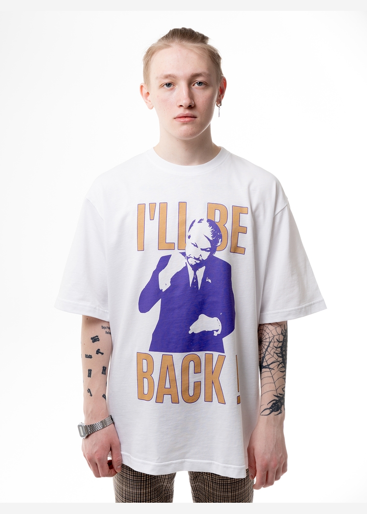 Футболка Ельцин Back 240 белая