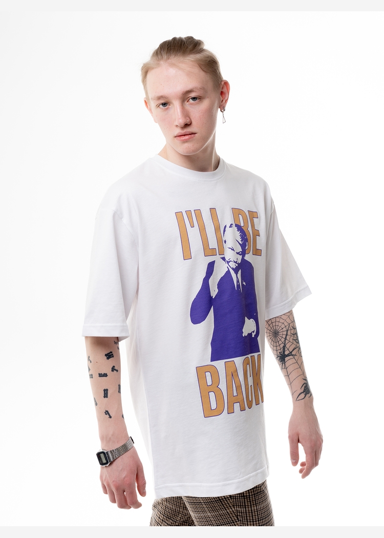 Футболка Ельцин Back 240 белая