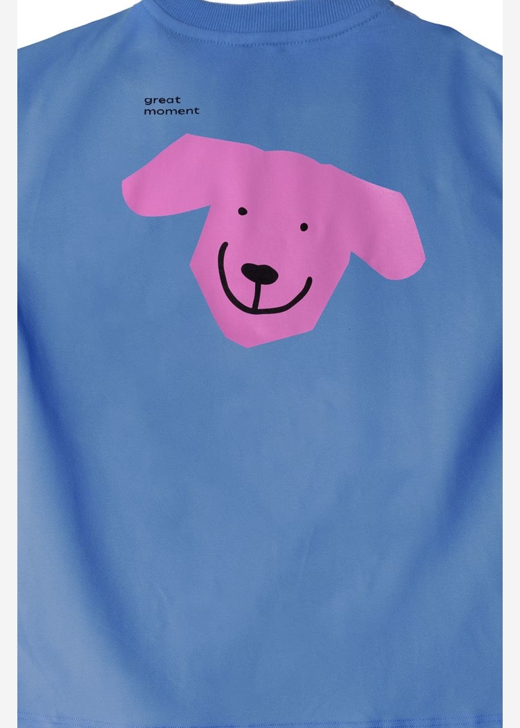 602 Big Dog French Terry blue OS