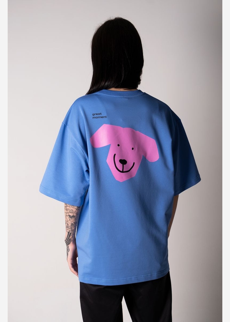 602 Big Dog French Terry blue OS