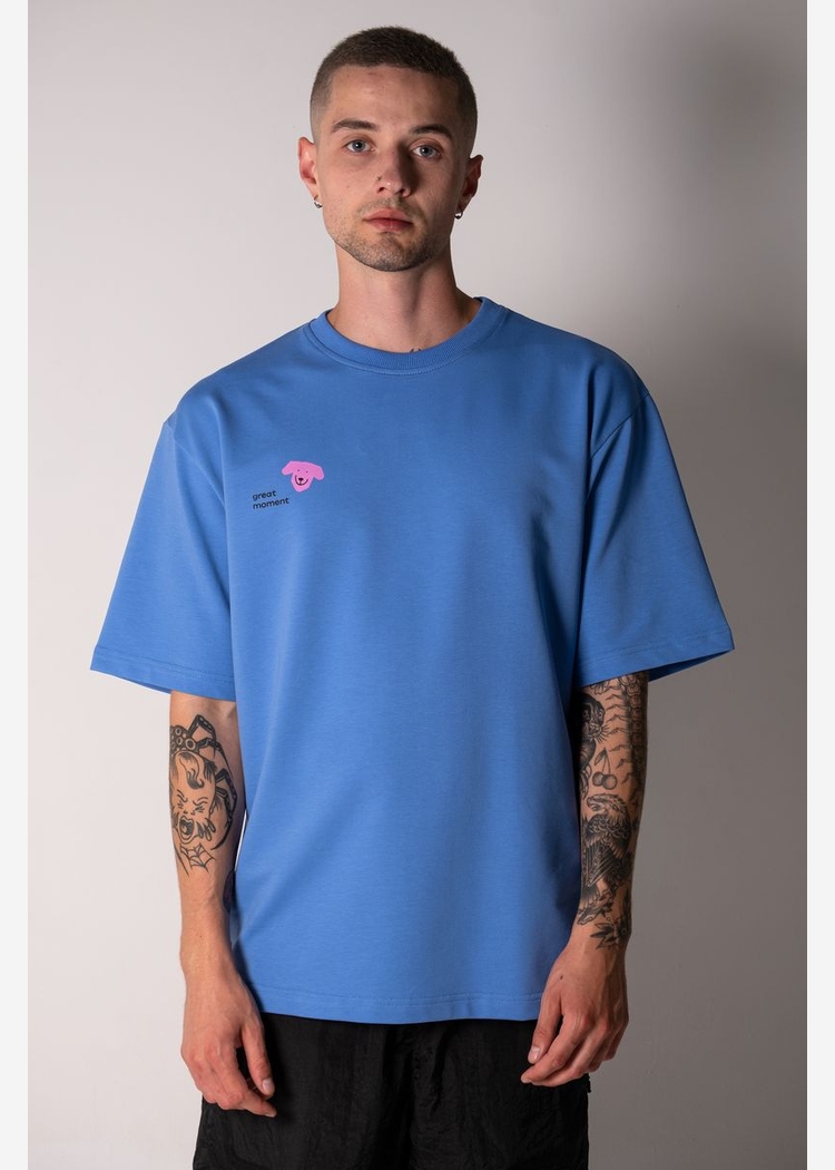 602 Big Dog French Terry blue OS