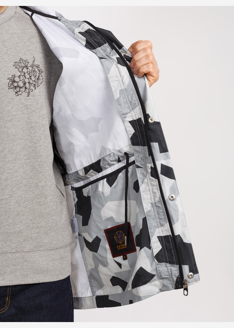 Ветровка Joe Bel camo серая