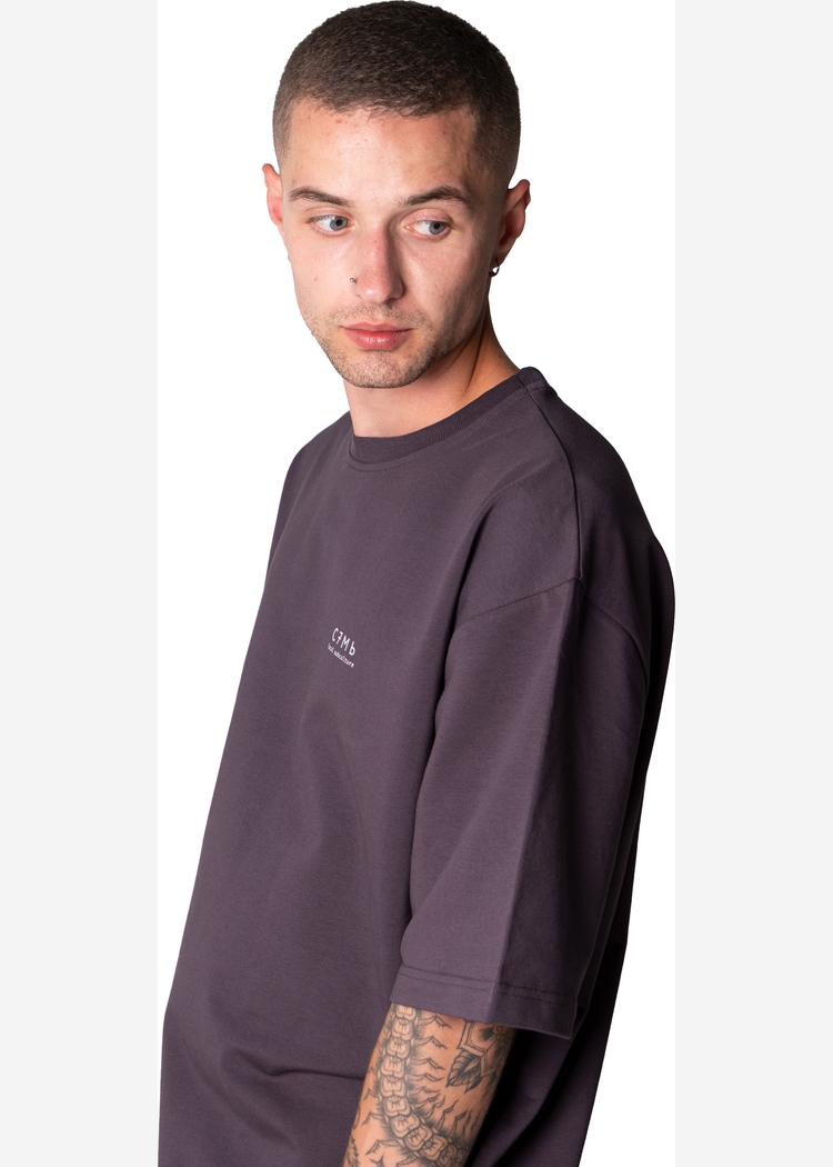 Футболка С7МЬ French terry dk.grey man