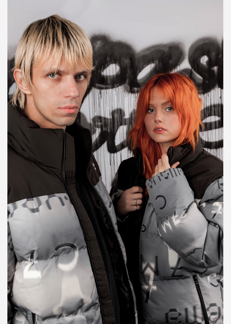 Куртка С7МЬ x Sxema Pattern С7МЬ серая