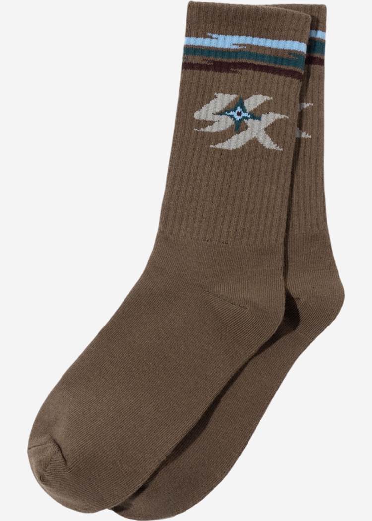 Носки YMKASHIX Star хаки рр.35-40
