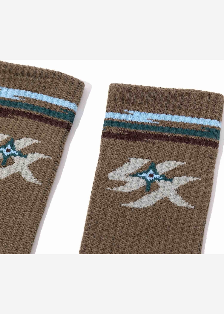 Носки YMKASHIX Star хаки рр.35-40