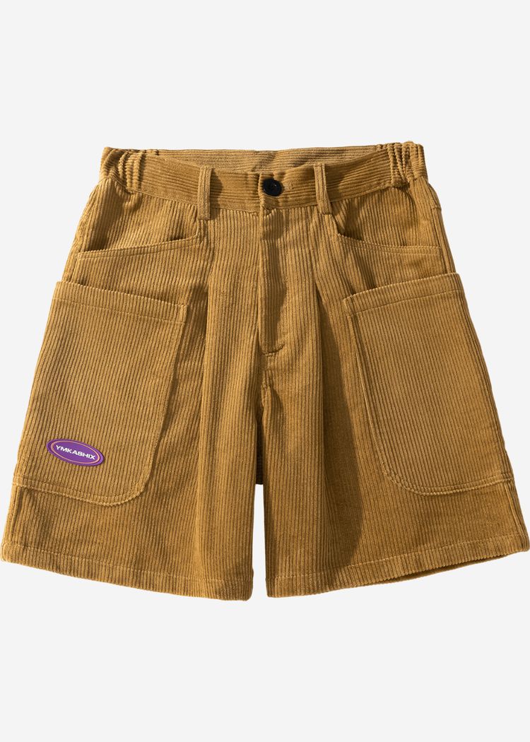 Коричневые Шорты YMKASHIX VELVET SERIES