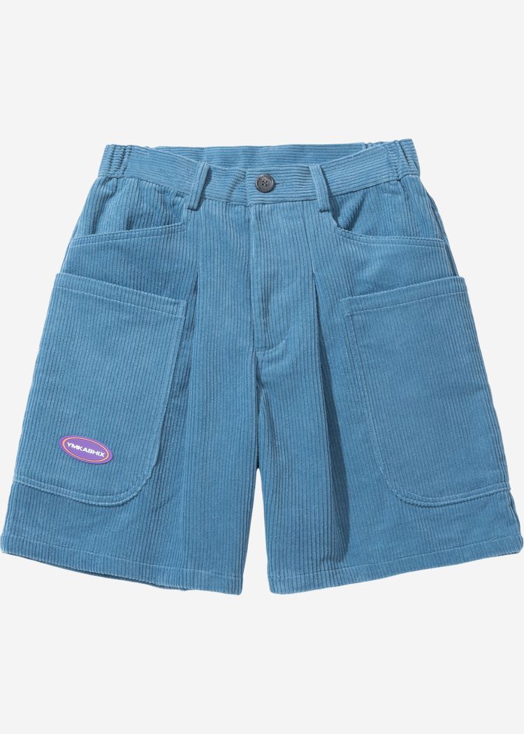 Синие Шорты YMKASHIX VELVET SERIES