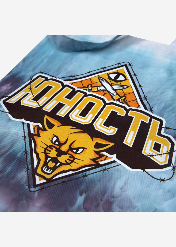 Сумка-шоппер ЮНОСТЬ™ «Team spirit» голубая