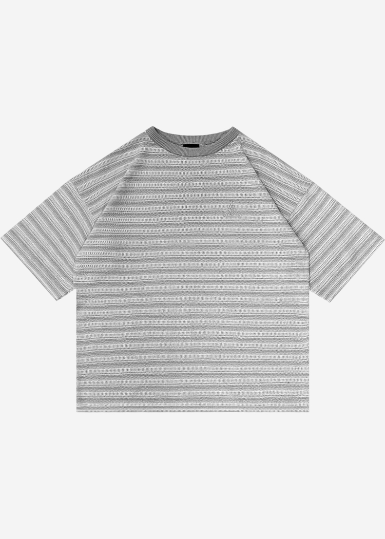 Футболка ISSAYA Rhythm Grey-white/серый-белый