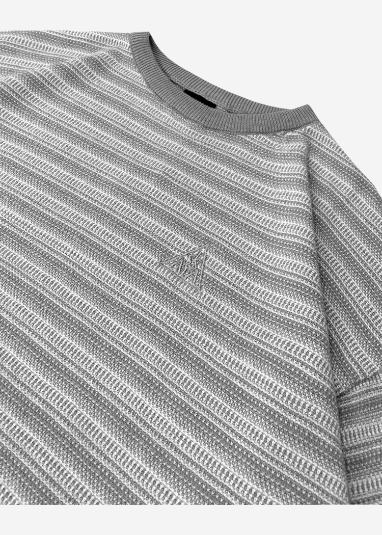 Футболка ISSAYA Rhythm Grey-white/серый-белый