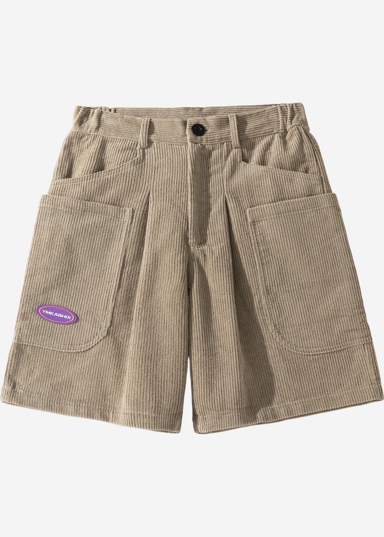 Шорты YMKASHIX VELVET SERIES песочные унисекс