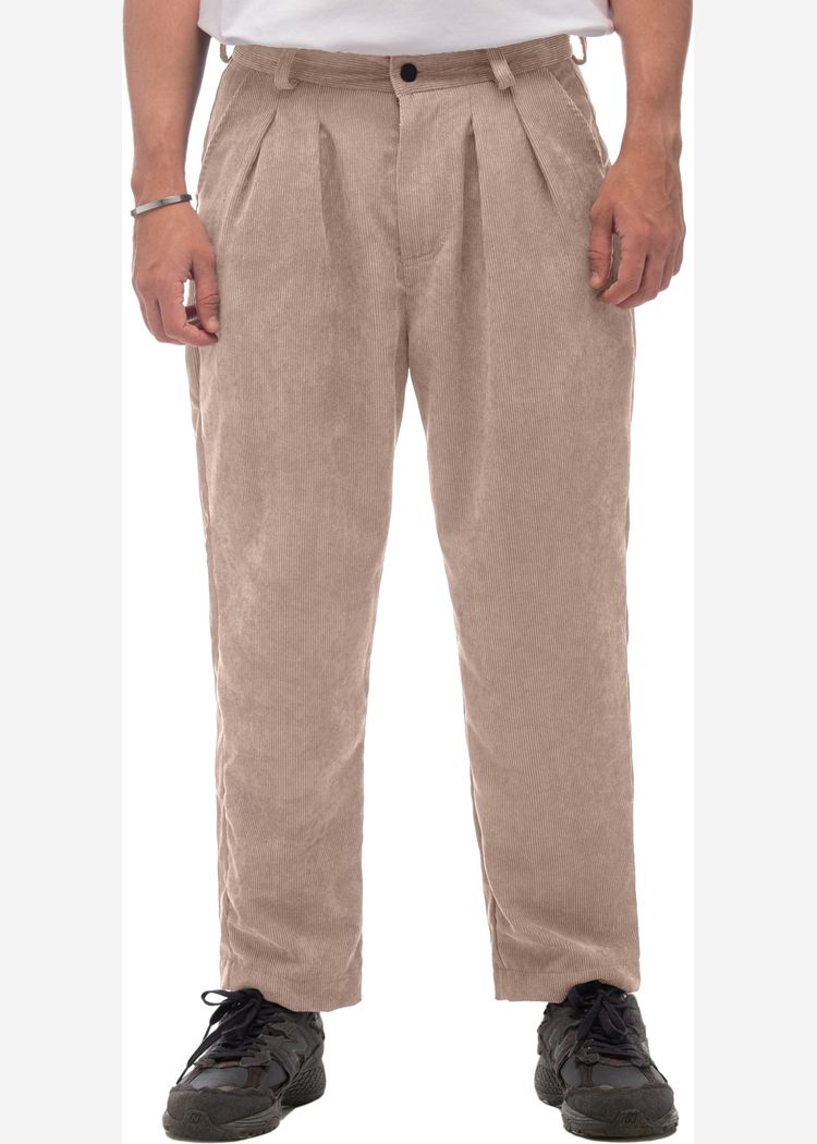 Чиносы ZRD Classic Velvet молочные мужские