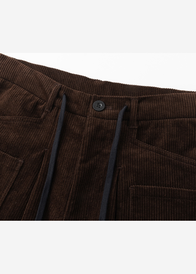 Брюки YMKASHIX velvet two темно-коричневые унисекс