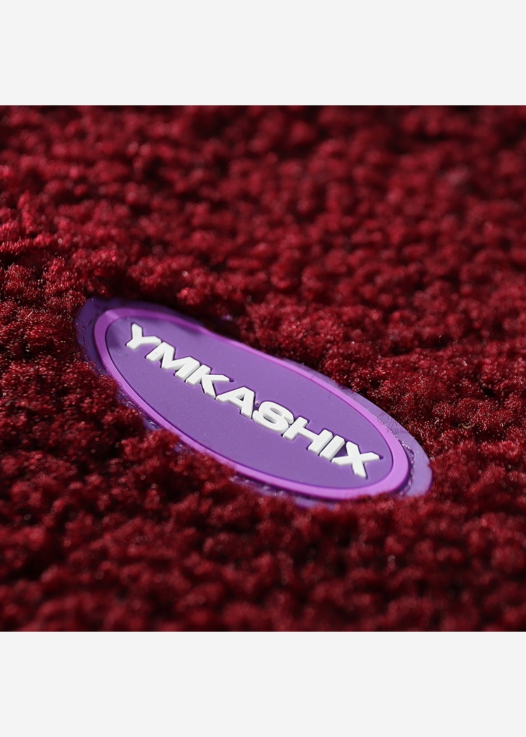 Куртка YMKASHIX Furry Bastard бордовая унисекс