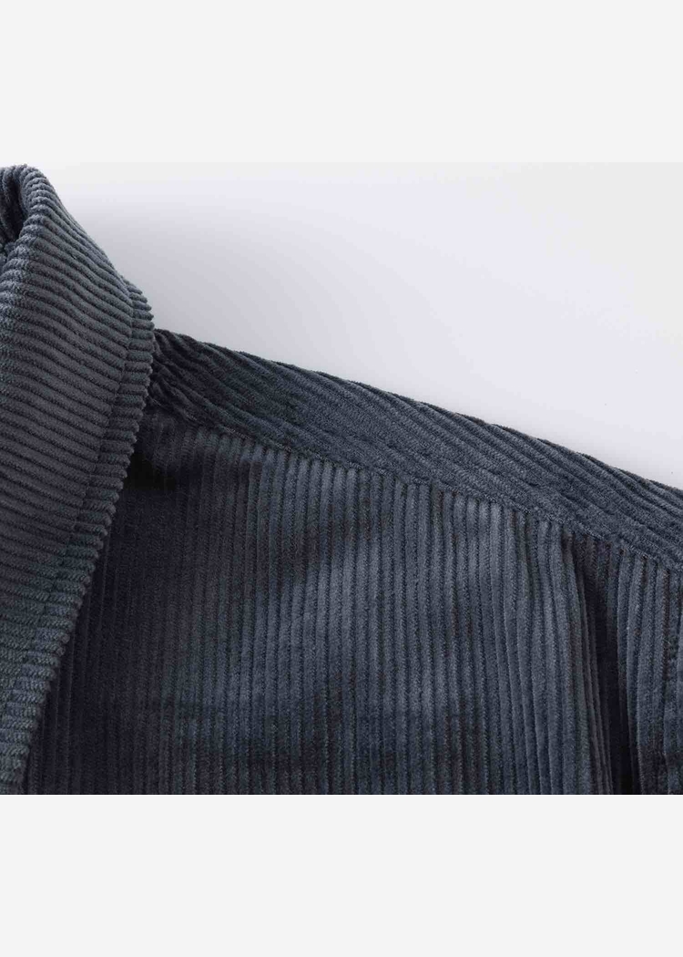 Рубашка YMKASHIX Velvet Button графитовая унисекс