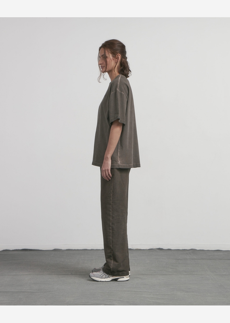 Футболка s10e04 GD Washed Brown коричневая унисекс