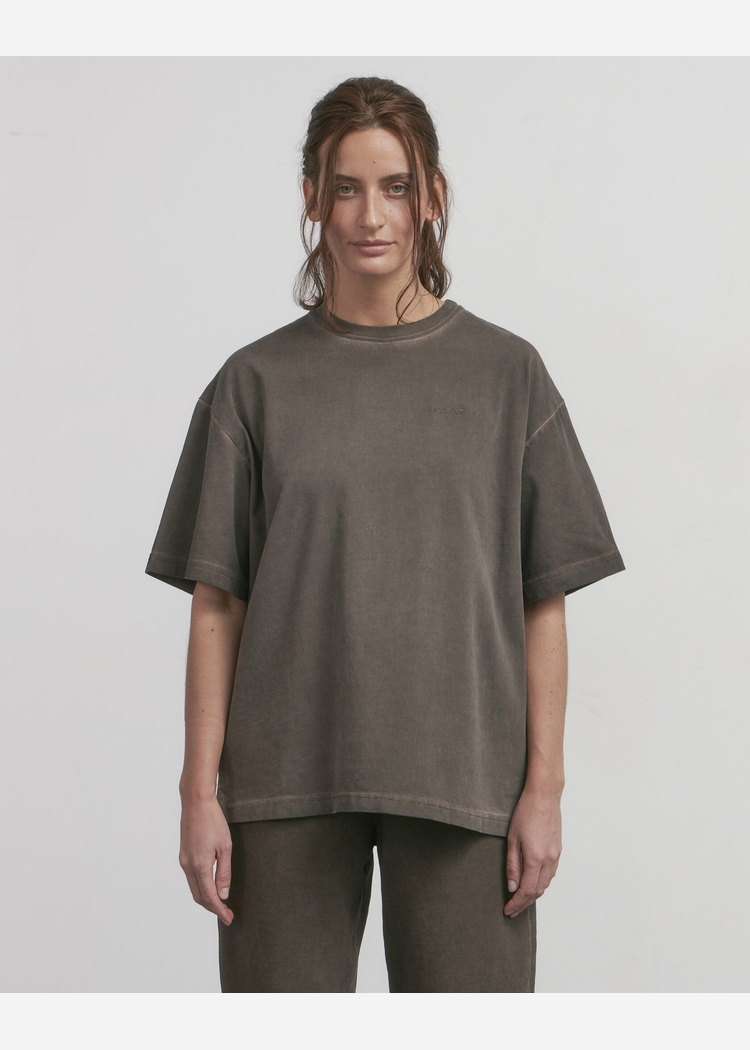 Футболка s10e04 GD Washed Brown коричневая унисекс