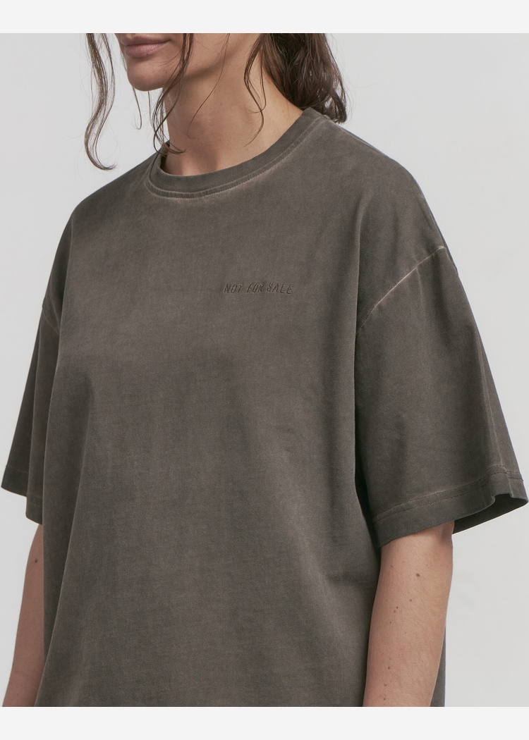 Футболка s10e04 GD Washed Brown коричневая унисекс