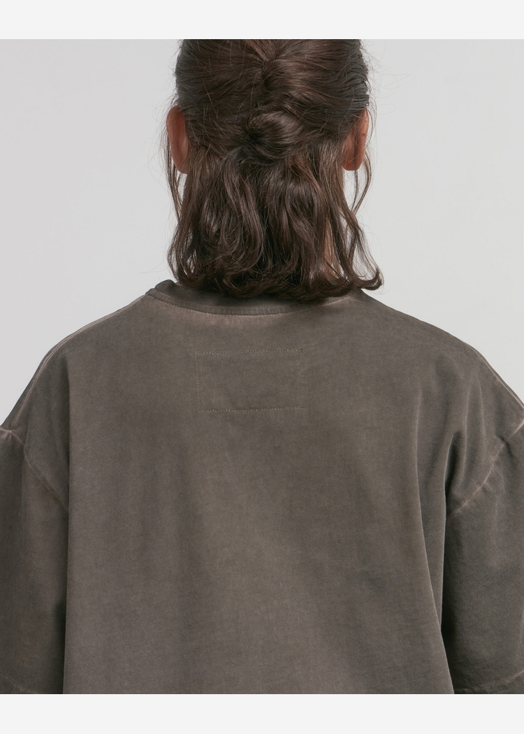 Футболка s10e04 GD Washed Brown коричневая унисекс