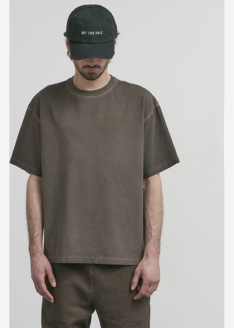 Футболка s10e04 GD Washed Brown коричневая унисекс