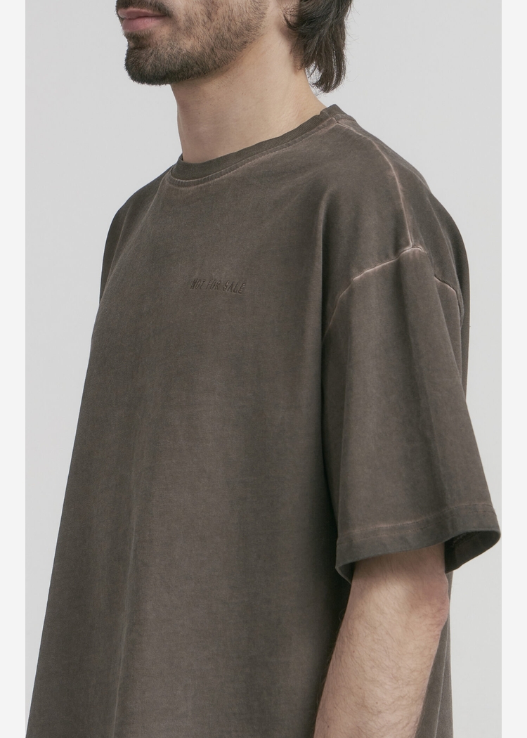 Футболка s10e04 GD Washed Brown коричневая унисекс