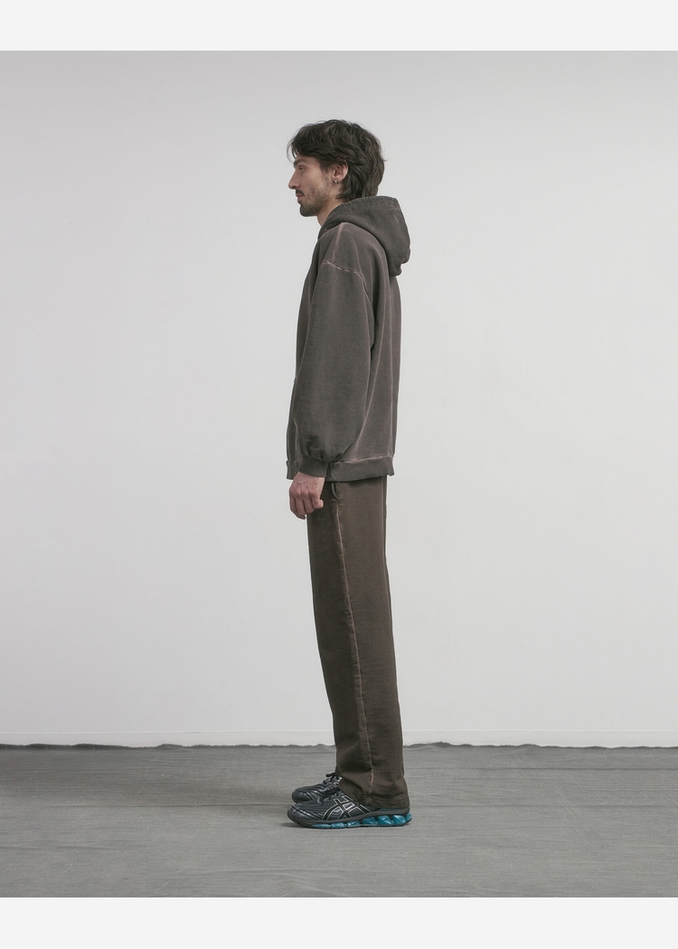 Худи GD с вышивкой s10e06 Washed Brown