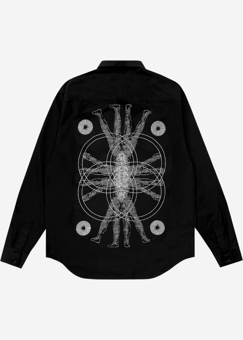 Рубашка ISSAYA Ceremonial Subject Black
