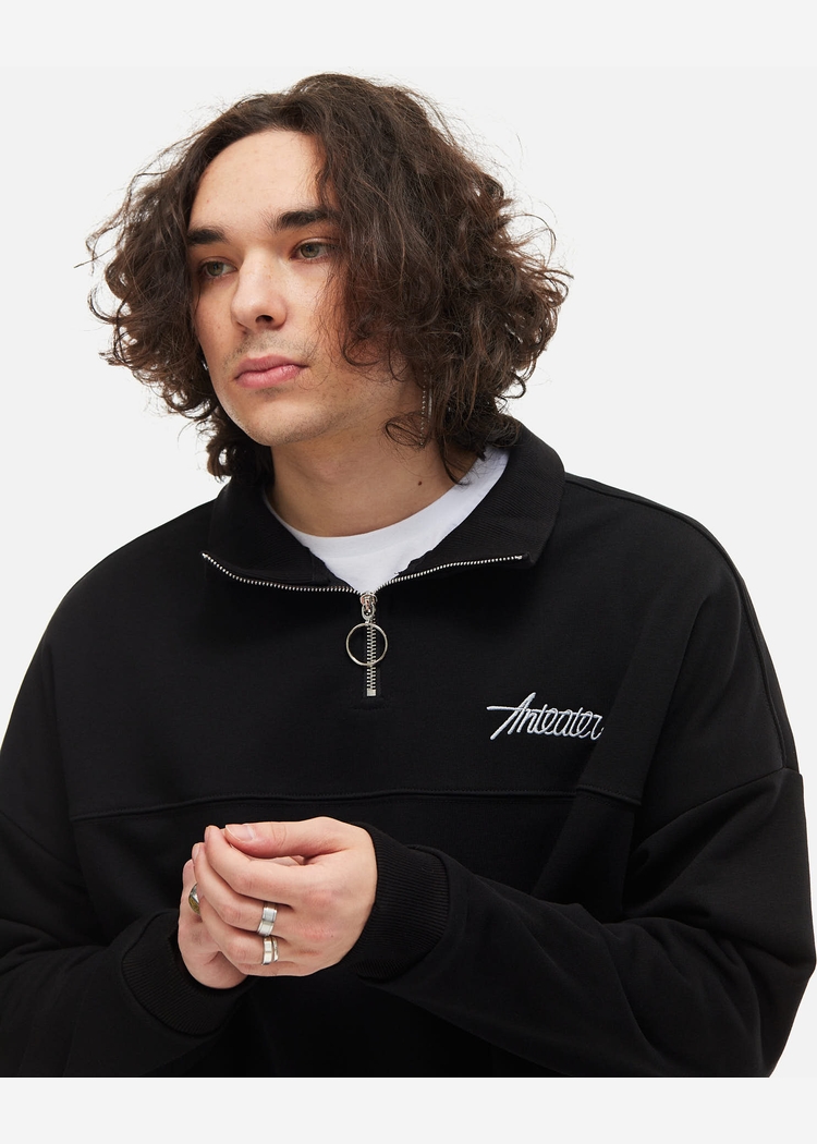 Толстовка ANTEATER Zip Black черная