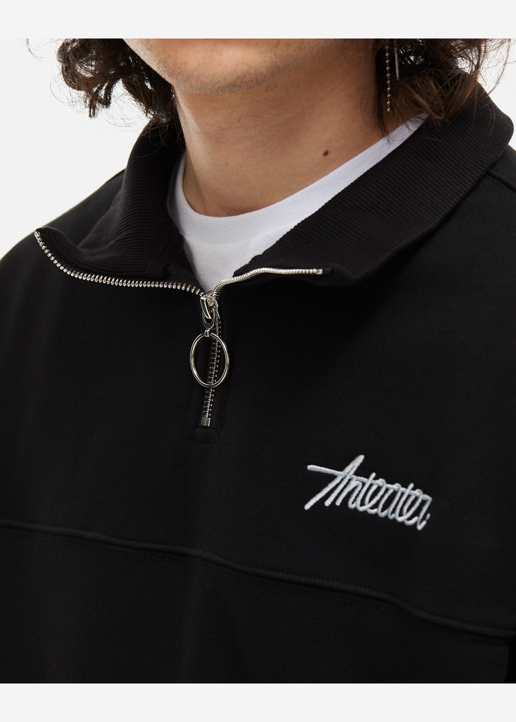 Толстовка ANTEATER Zip Black черная