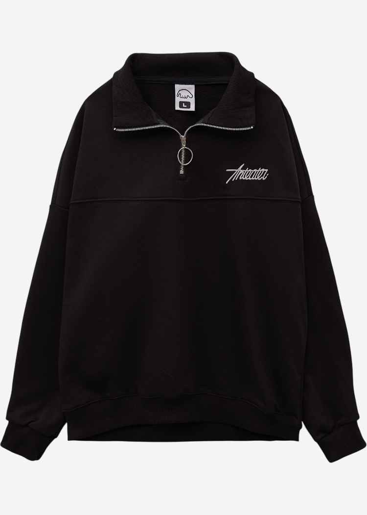 Толстовка ANTEATER Zip Black черная
