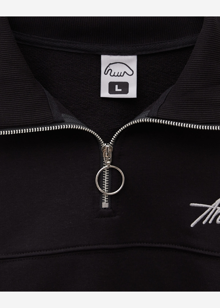 Толстовка ANTEATER Zip Black черная