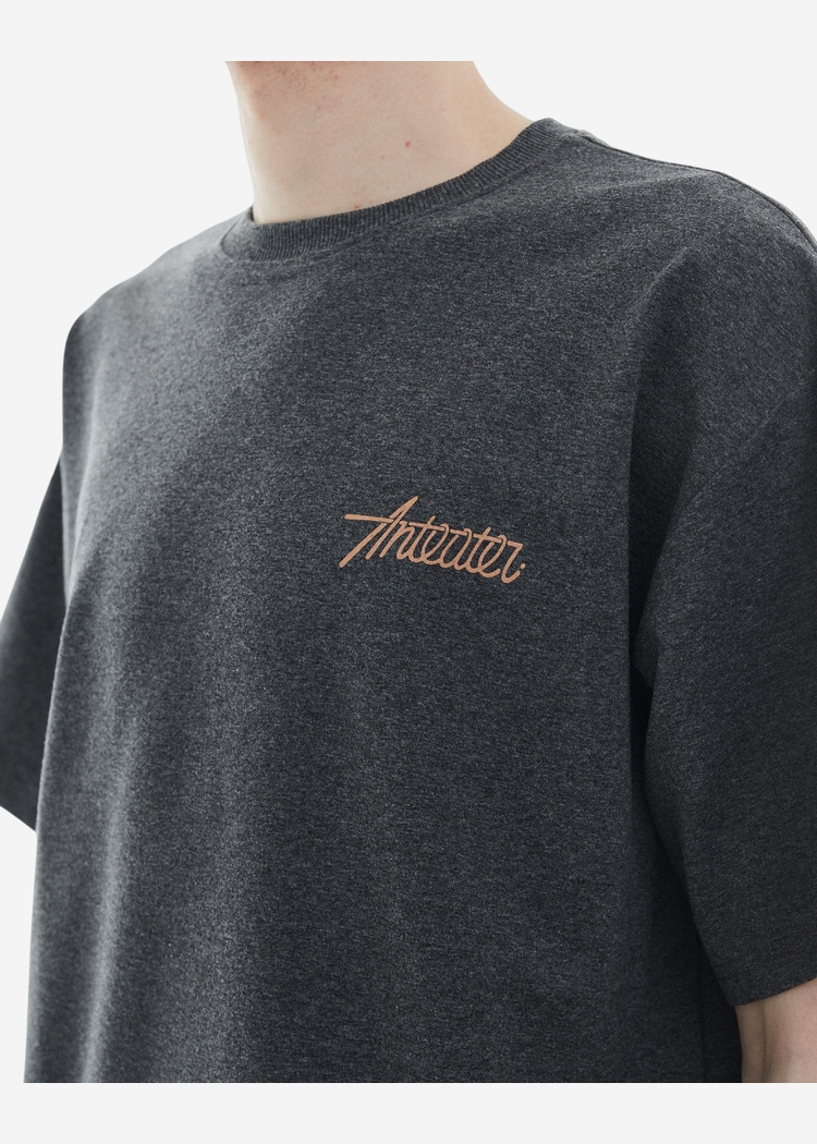 Футболка ANTEATER Phat-356 серый меланж